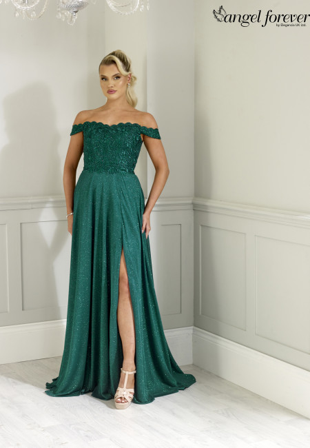 Angel Forever Green Prom Dress / Evening Dress